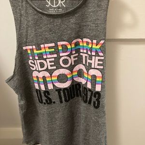 Chaser size xs dark side of the moon muscle tank